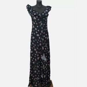 Flynn Skye Black Floral Maxi Dress